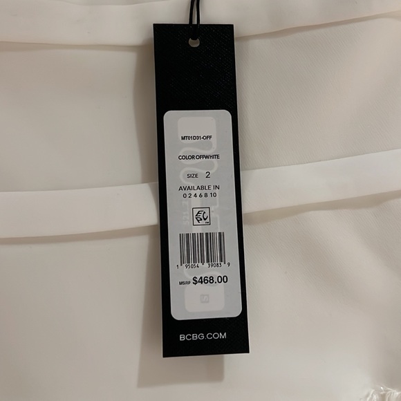 BCBG White Gown - Picture 5 of 12